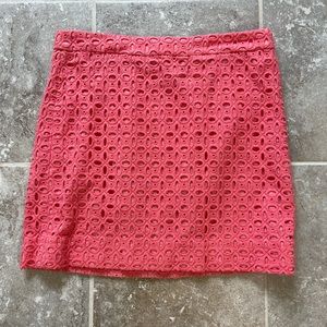 J. Crew Coral Skirt